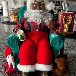 Vintage Avon Santa Read Me A Story 1999 Christmas Animated
Tested Working
